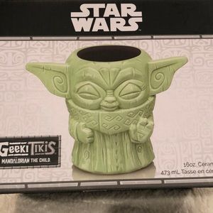 Grogu Geeki Tikis 16oz ceramic mug